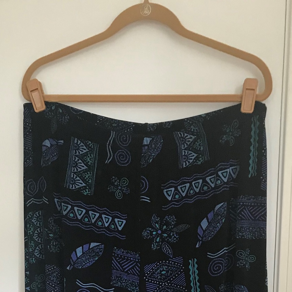 Slinky Brand EUC Size 2X Wide leg Palazzo pant